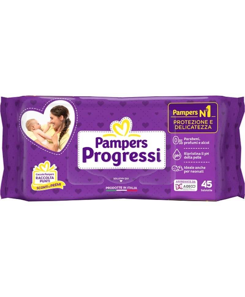 PAMPERS PROGRESSI SALV 45PZ