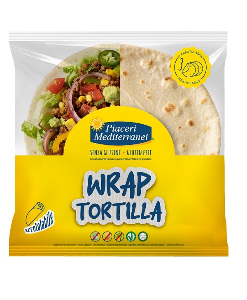 PIACERI MEDIT WRAP TORTILLA 3PZ