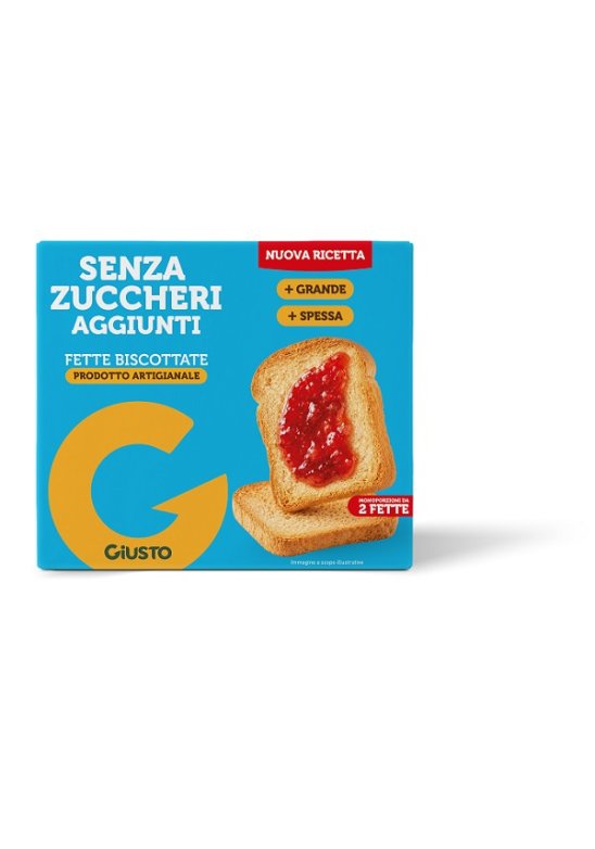 GIUSTO S/Z FETTE BISC 120G