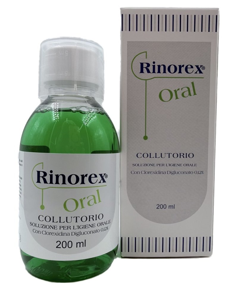 RINOREX ORAL COLLUTORIO 200ML RINOREX ORAL COLLUTORIO 200ML