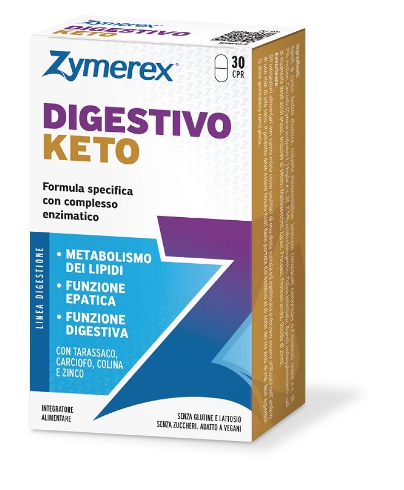 ZYMEREX DIGESTIVO KETO 30CPR
