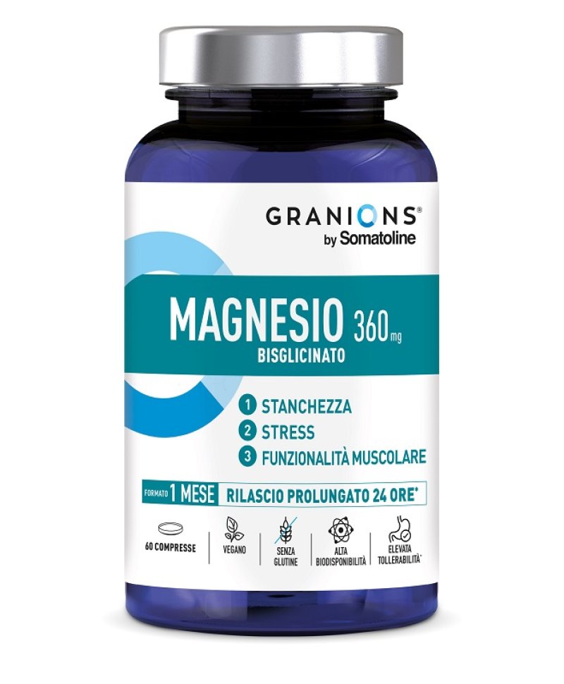 GRANIONS MAGNESIO BISGL 60CPR
