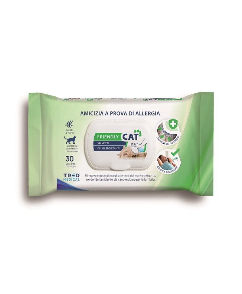 V FRIENDLY CAT SALVIETTE 30PZ