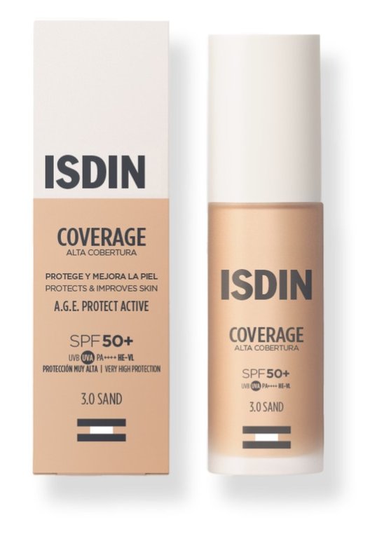 COVERAGE 3,0 SAND SPF50+ FONDOT