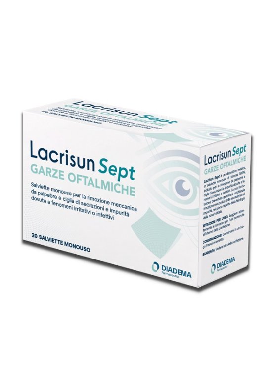 LACRISUN SEPT 20GARZE OFTALMICHE