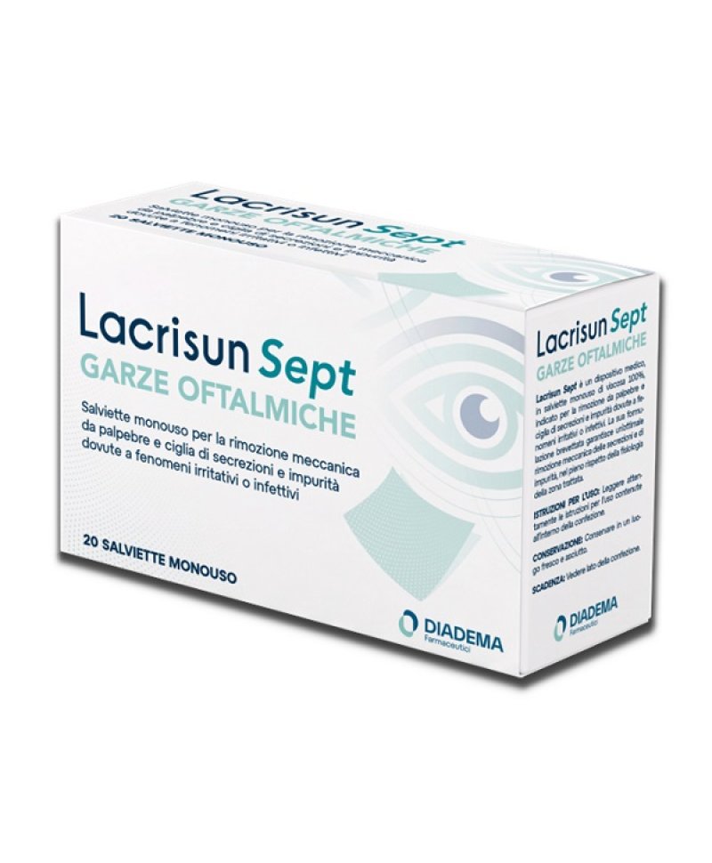 LACRISUN SEPT 20GARZE OFTALMICHE LACRISUN SEPT 20GARZE OFTALMICHE