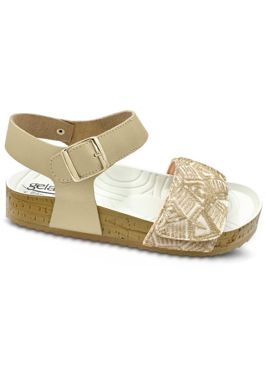 WOODSTOCK SANDAL GOLD 37/38