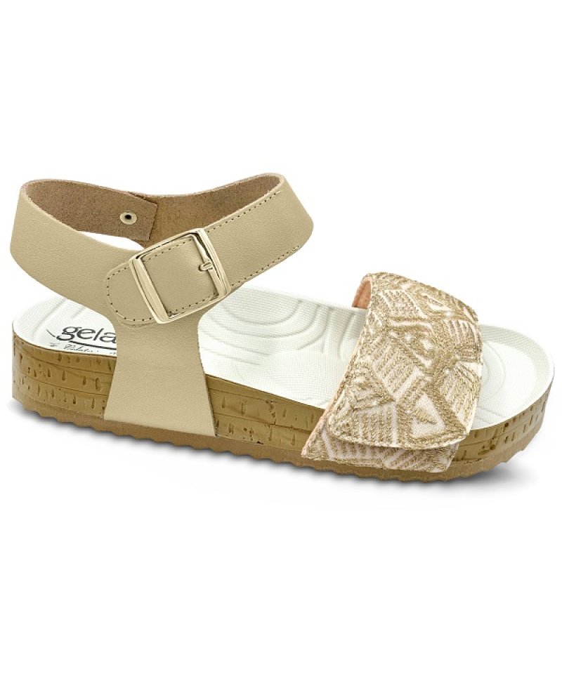 WOODSTOCK SANDAL GOLD 39/40