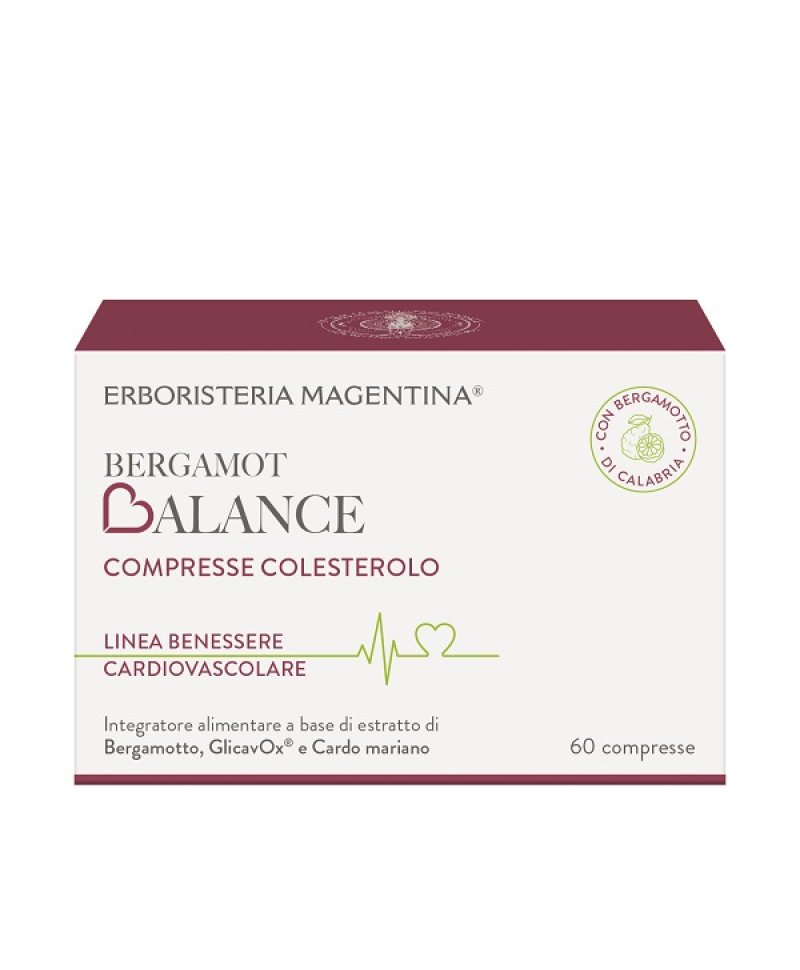 BERGAMOT BALANCE COLESTER 60CPR