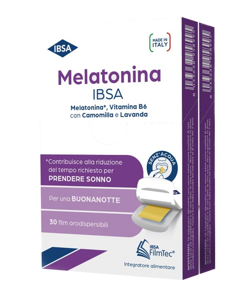 MELATONINA IBSA 30FILM 2PZ