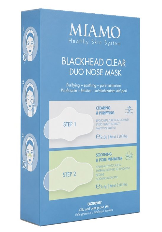 MIAMO BLACKHEAD CLEAR DUO MASK