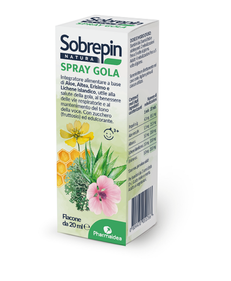 SOBREPIN NATURA SPRAY GOLA 20ML