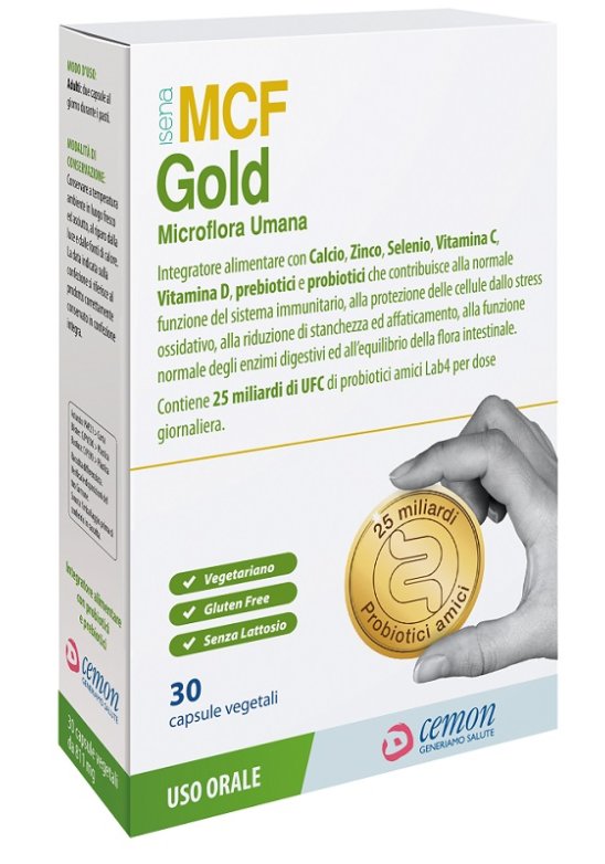 MCF GOLD 30CPS VEGETALI N/F CEMO MCF GOLD 30CPS VEGETALI N/F CEMO