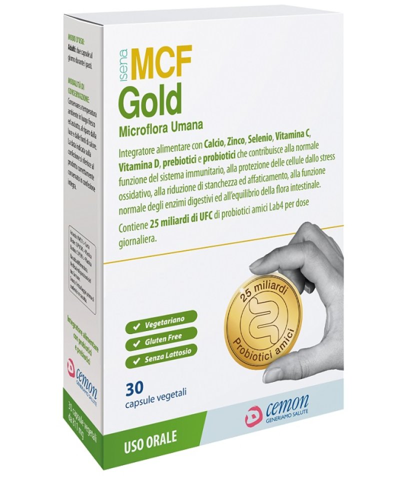 MCF GOLD 30CPS VEGETALI N/F CEMO