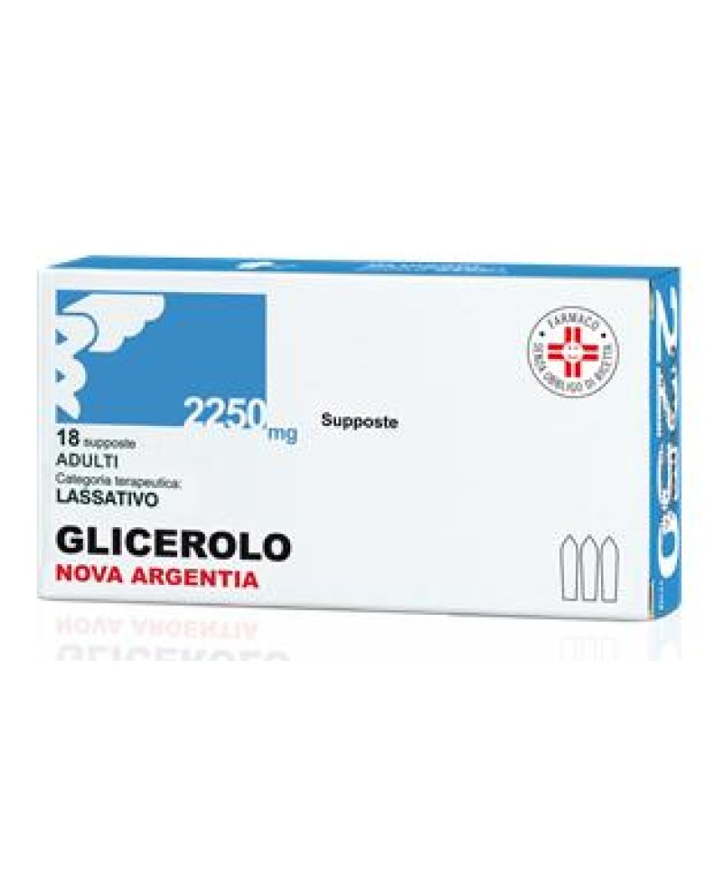 GLICEROLO AD 18SUPP 2250MG