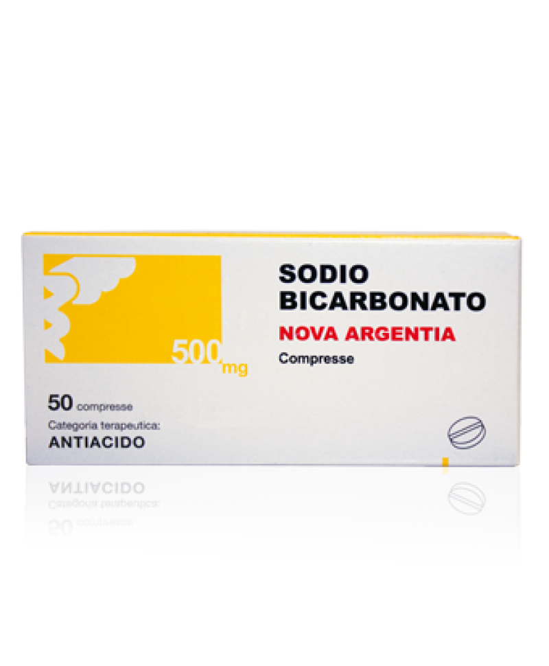 SODIO BICARB 50CPR 500MG