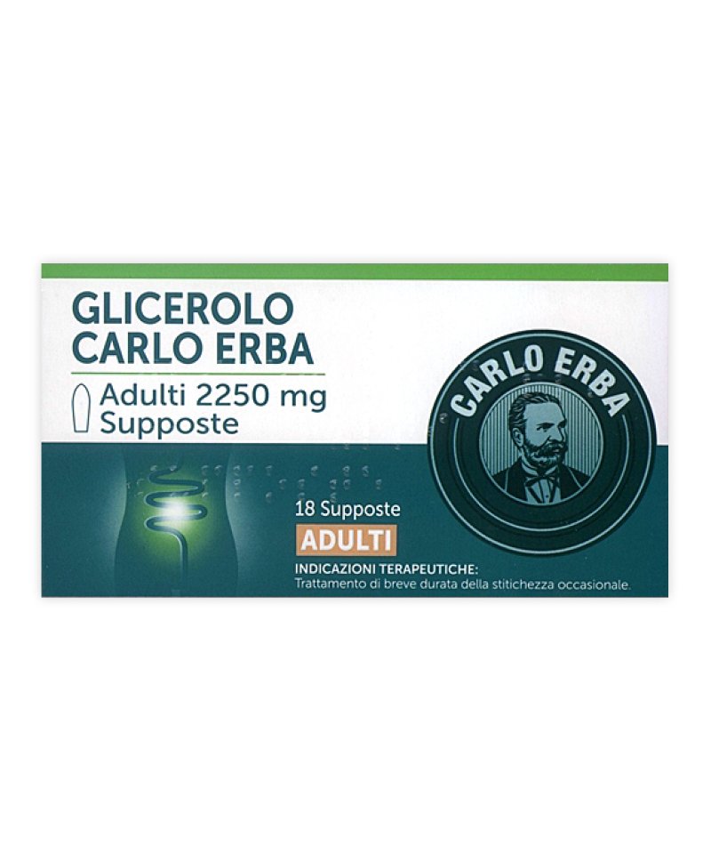 GLICEROLO AD 18SUPP 2250MG