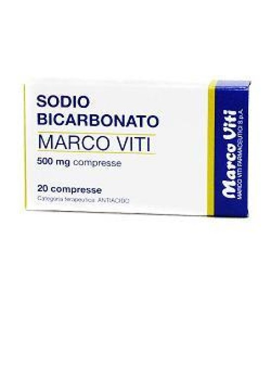 SODIO BICARBONATO 20 Compresse 500MG