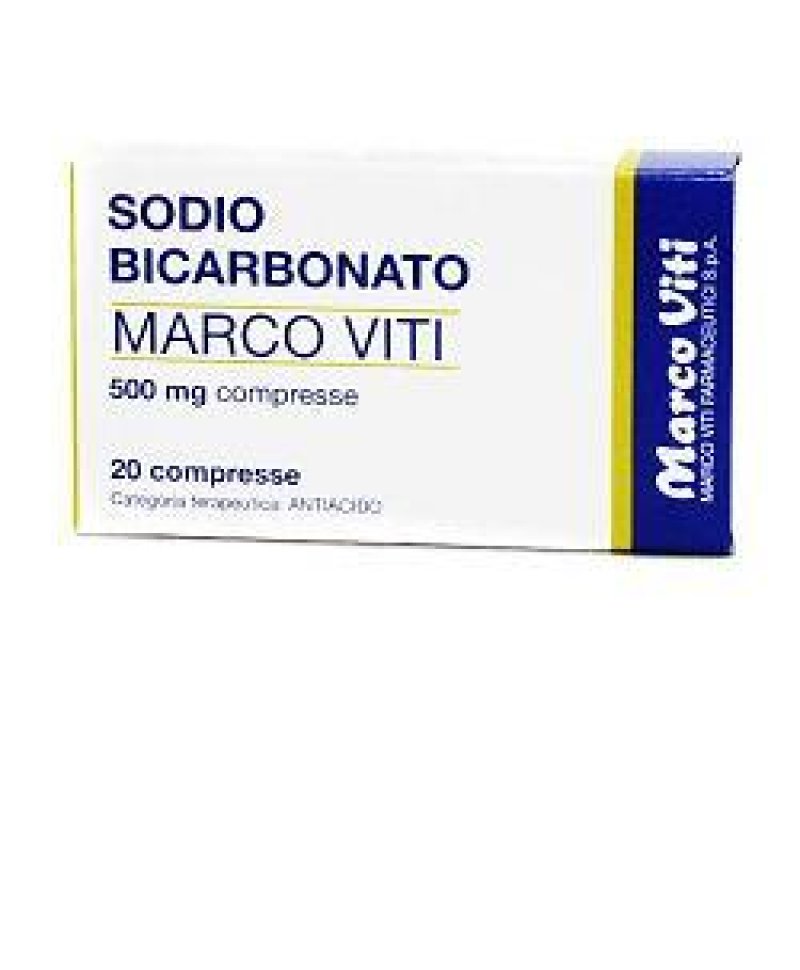 SODIO BICARBONATO 20 Compresse 500MG