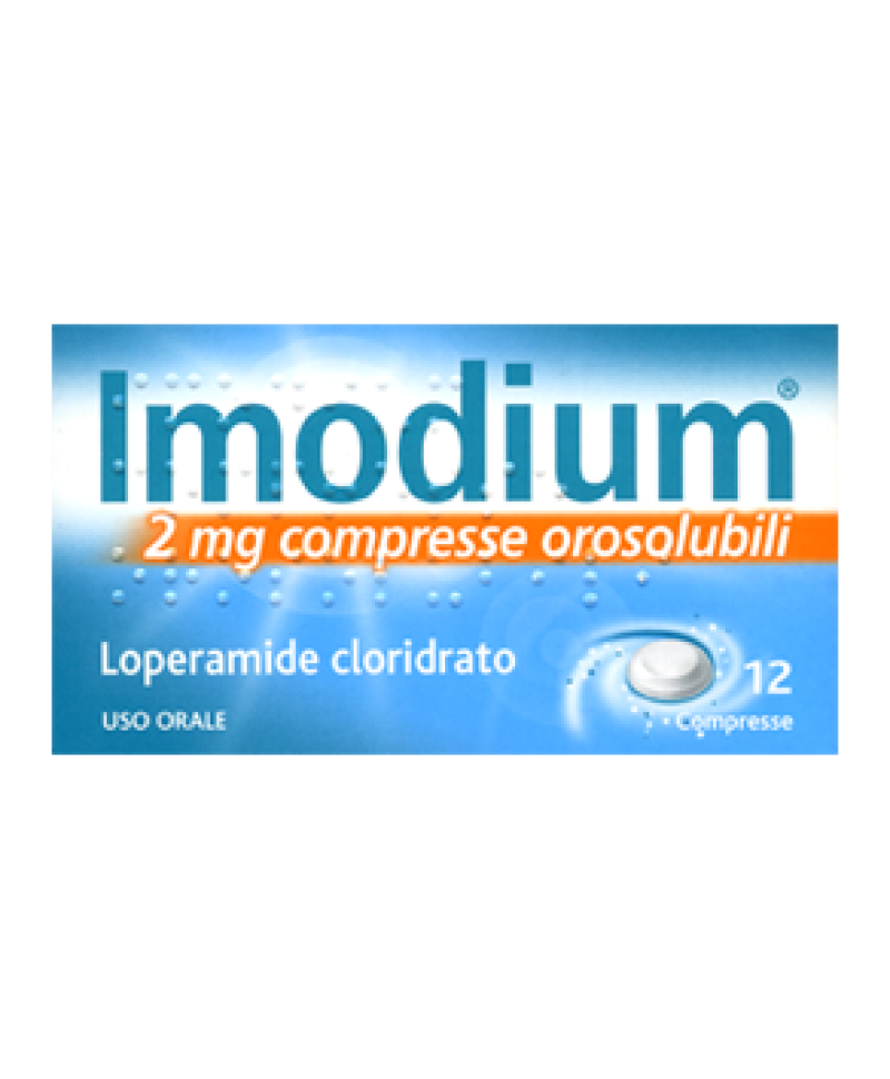 IMODIUM 12 Compresse OROSOL 2MG