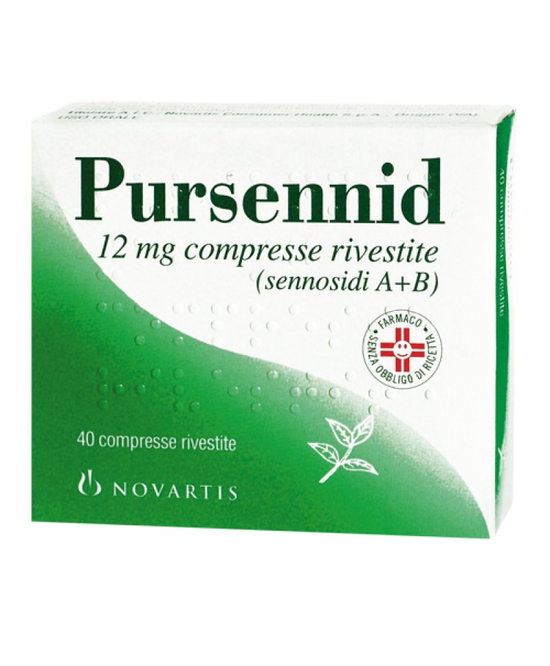 PURSENNID 40 Compresse RIV 12MG