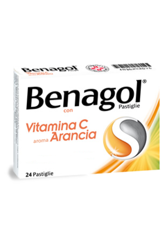 BENAGOL VIT.C 24PAST ARANCIA