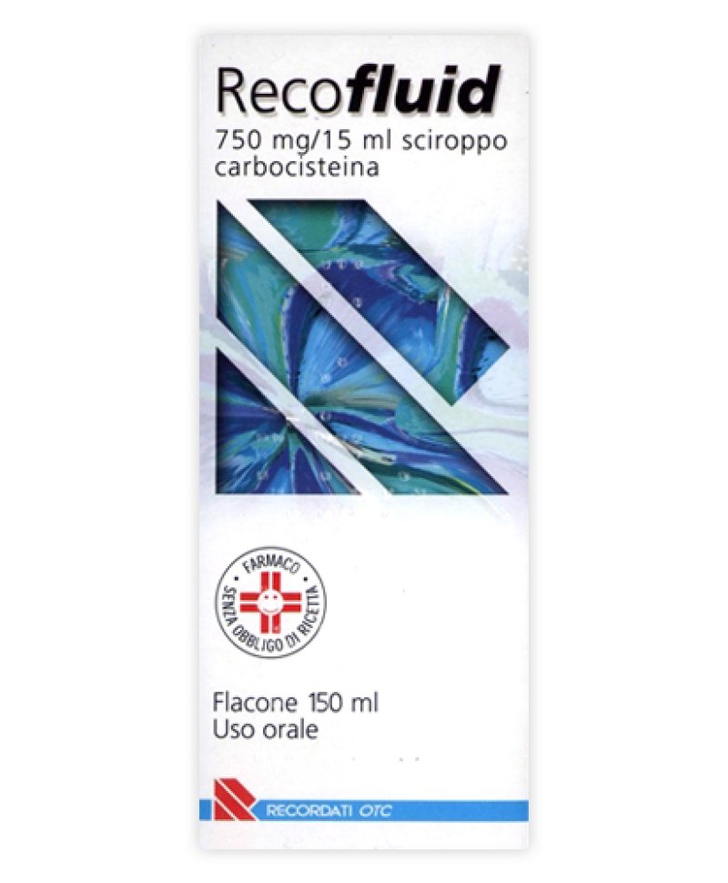 RECOFLUID SCIR FL 150ML 750MG