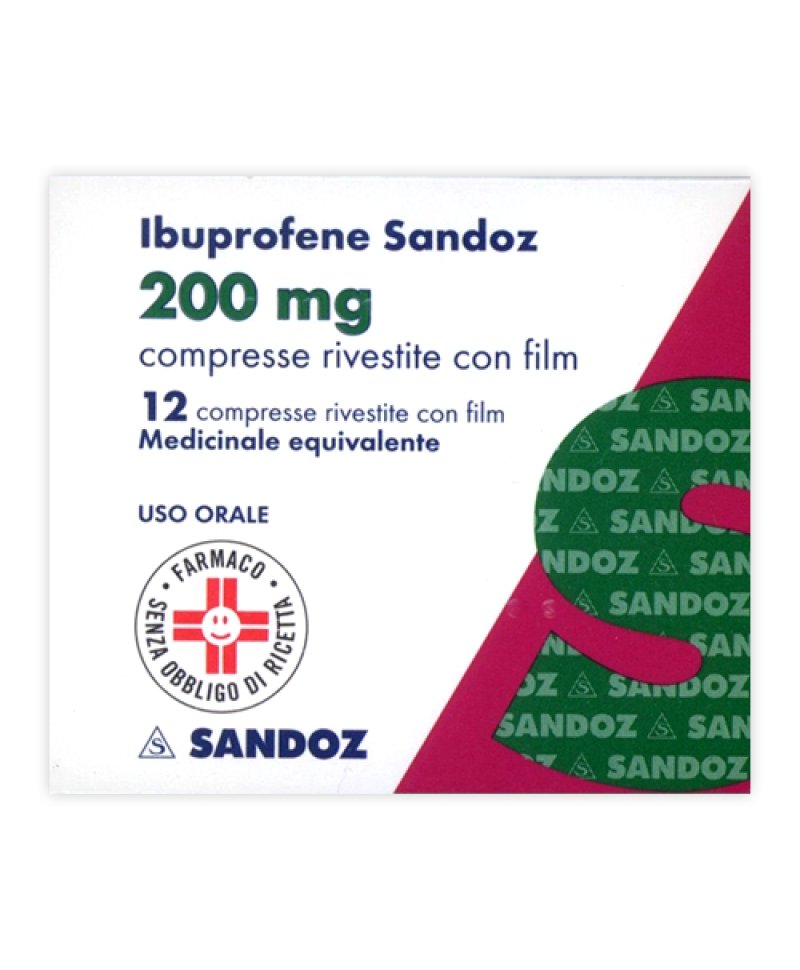 IBUPROFENE SAN 12 Compresse RIV 200MG