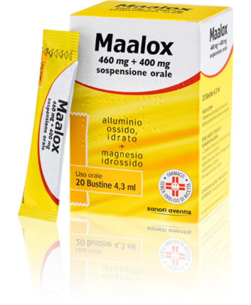 MAALOX OS 20BUST 460MG+400MG