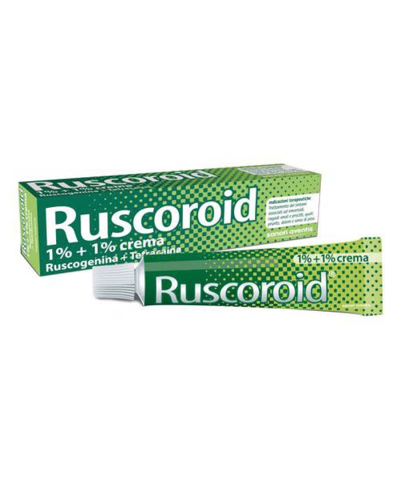 RUSCOROID CREMA RETT 40G 1%+1%