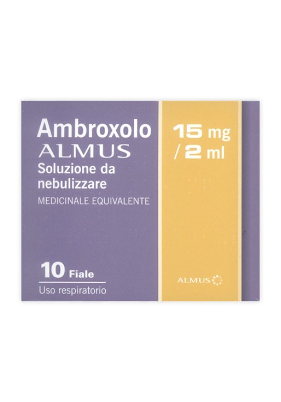 AMBROXOLO ALM NEB 10F 15MG 2ML