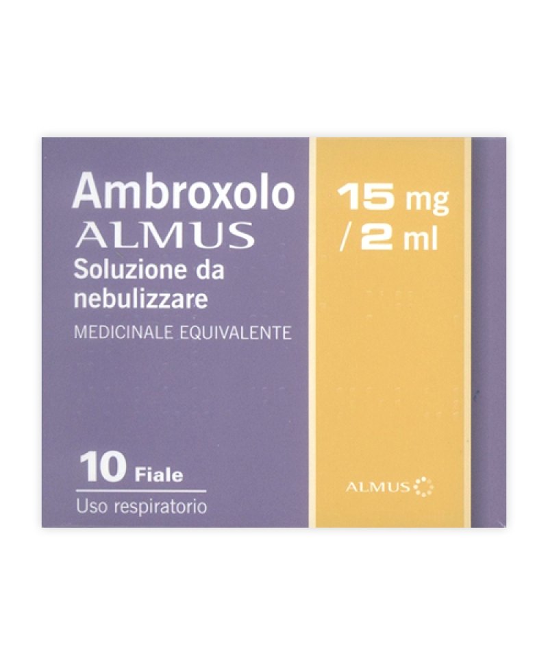 AMBROXOLO ALM NEB 10F 15MG 2ML