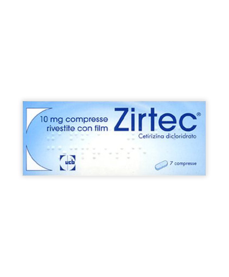 ZIRTEC 7 Compresse RIV 10MG