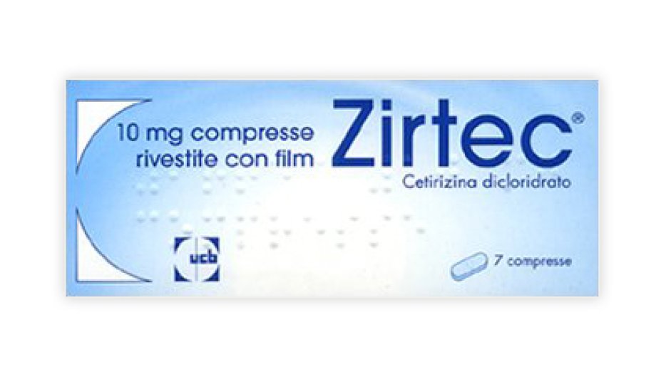 ZIRTEC 7 Compresse RIV 10MG