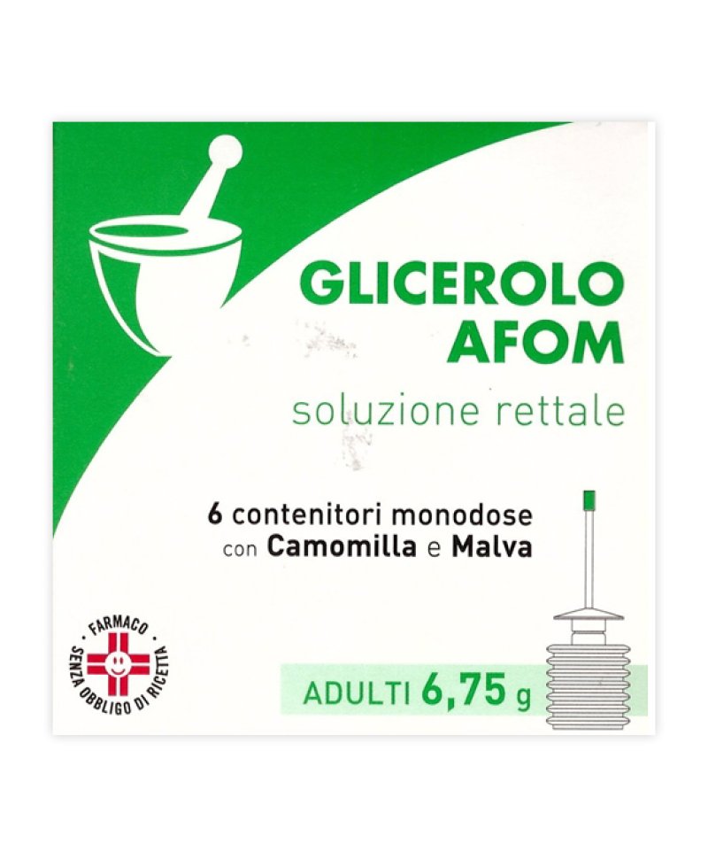 GLICEROLO AFOM AD 6CONT 6,75G