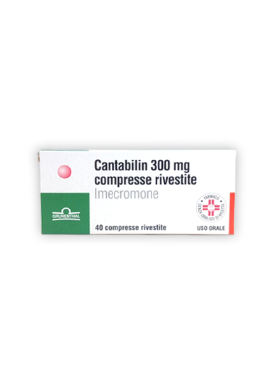 CANTABILIN 40 Compresse RIV 300MG