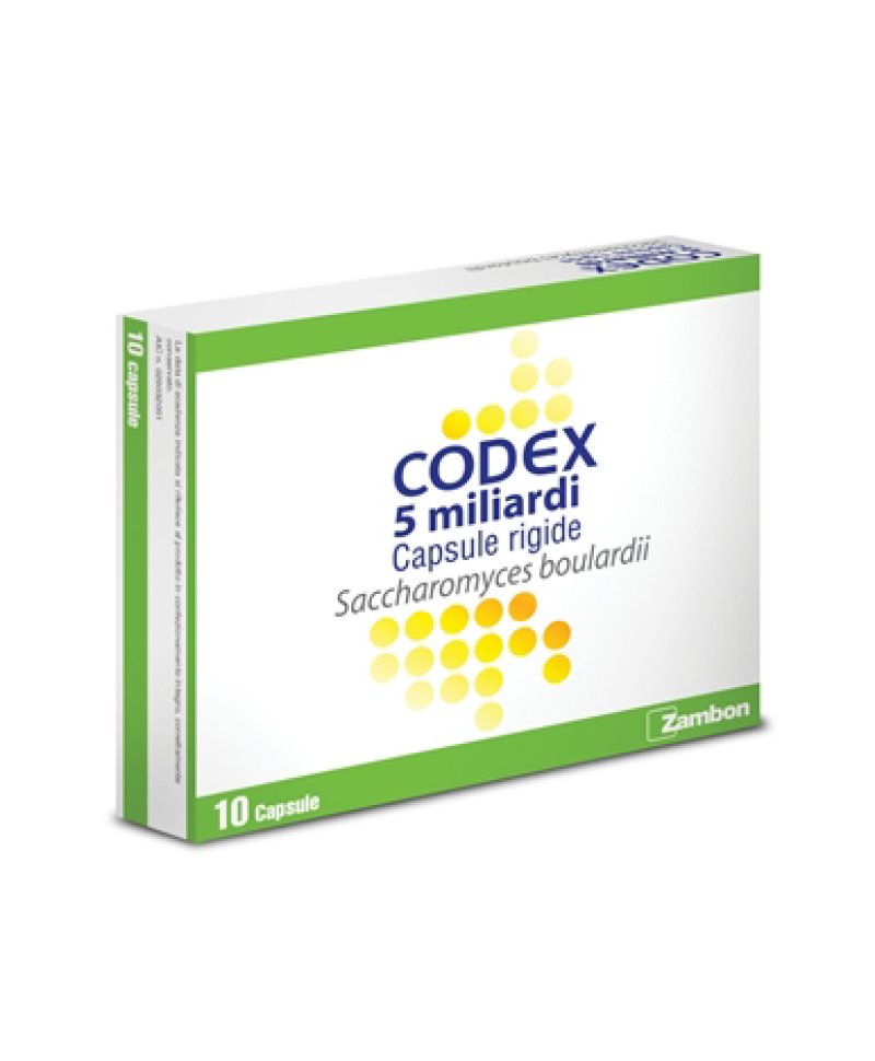 CODEX 10 Capsule 5MLD 250MG