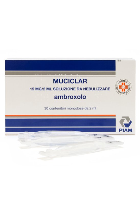 MUCICLAR NEBUL 30FL 15MG 2ML