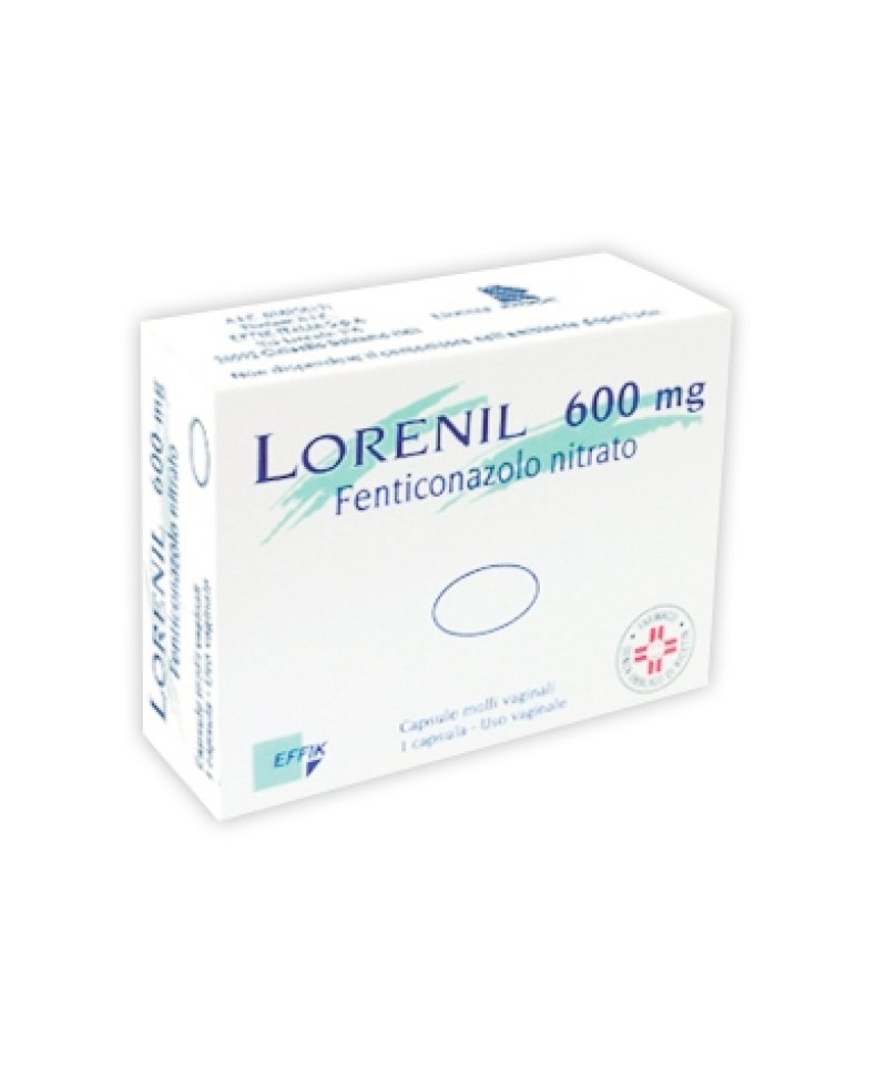 LORENIL 1 Capsule MOLLI VAG 600MG