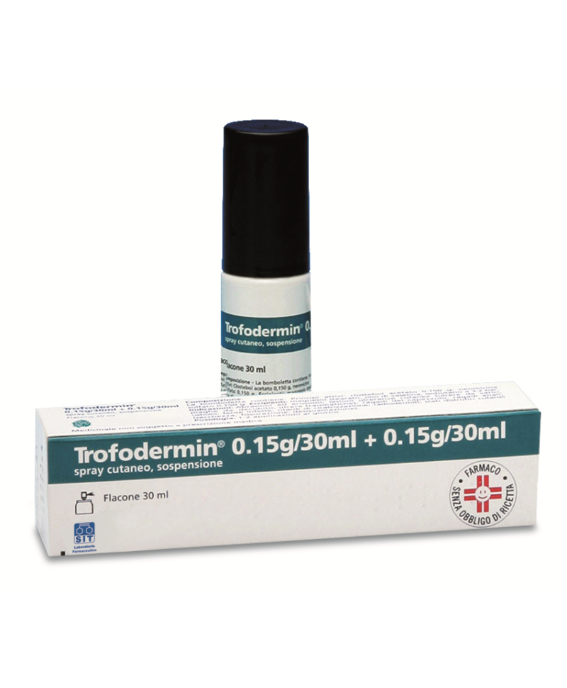 TROFODERMIN SPR CUT 30ML 5%+5%