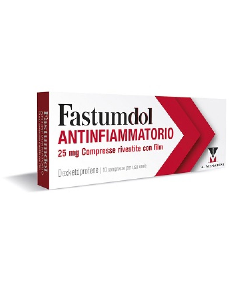 FASTUMDOL ANTINF 10 Compresse 25MG