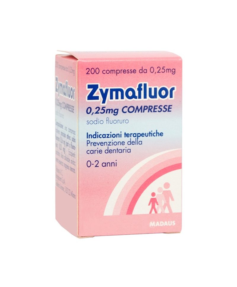 ZYMAFLUOR 200 Compresse 0,25MG