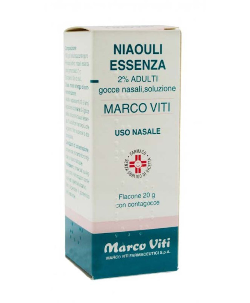 NIAOULI ESSENZA MV 2%  Gocce 20G