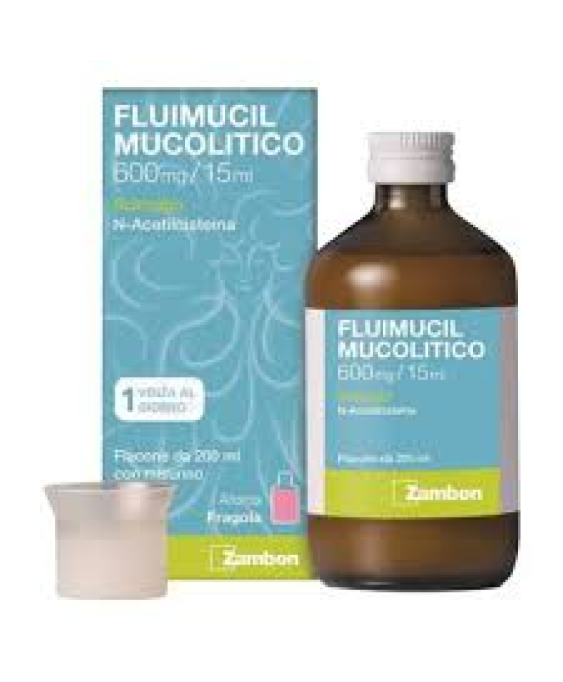 FLUIMUCIL MUCOL SCIR600MG/15ML