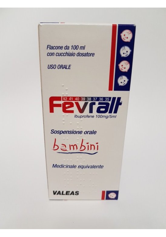 FEVRALT BB OS SOSP 100MG/5ML