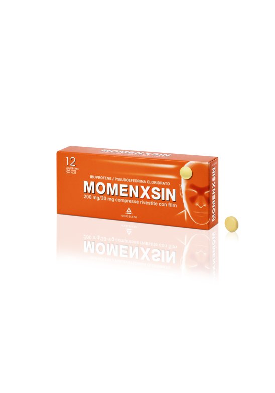 MOMENXSIN 12 Compresse 200MG+30MG