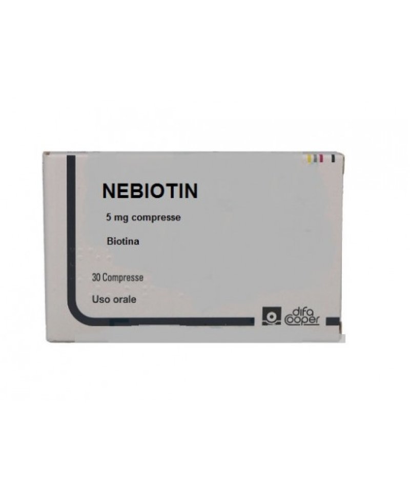 NEBIOTIN 30 Compresse 5MG