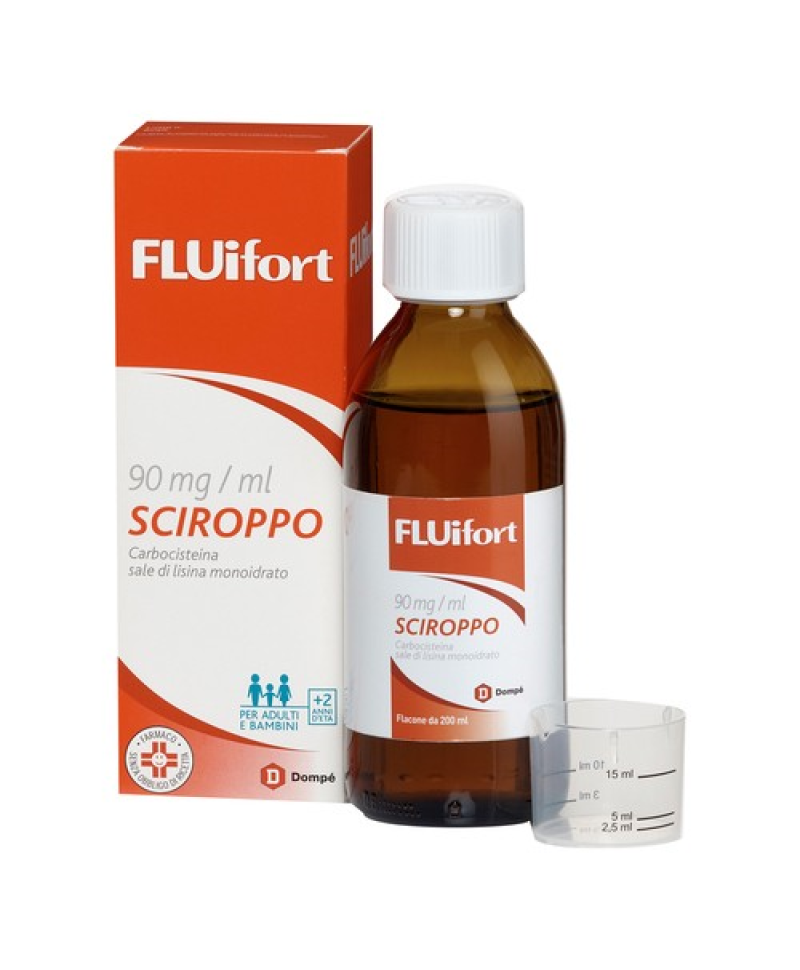 FLUIFORT SCIR 200ML 90MG/ML+MI