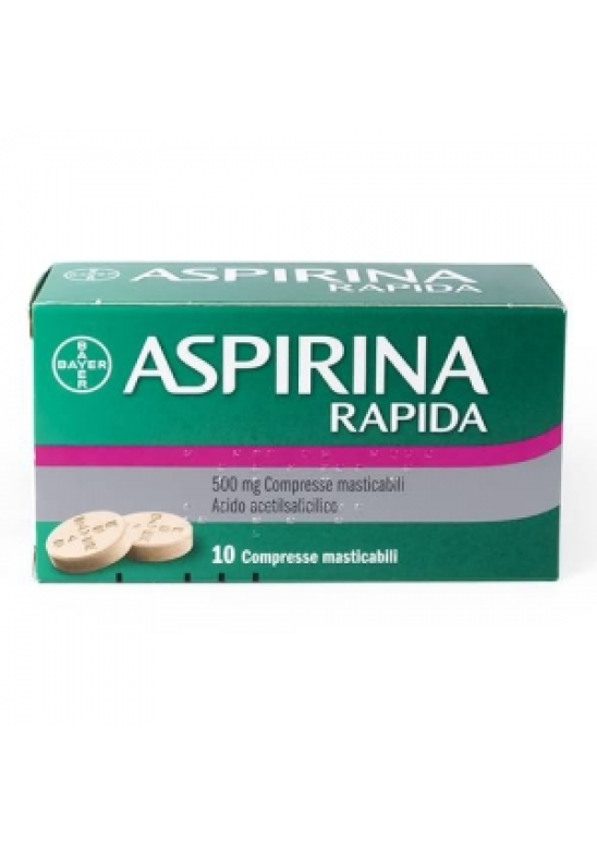 ASPIRINA RAPIDA 10CPRMAST500MG