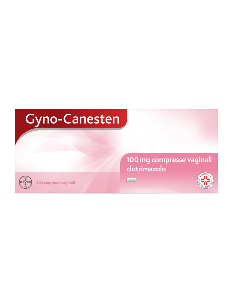 GYNOCANESTEN 12 Compresse VAG 100MG